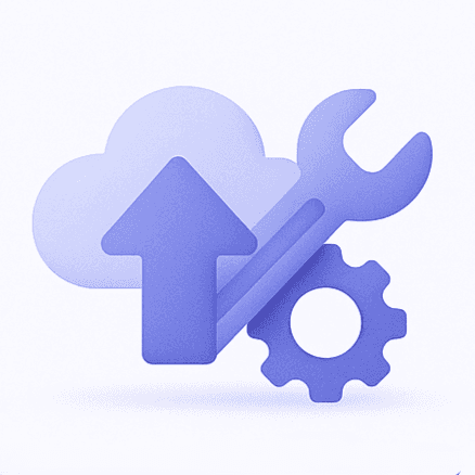Deploying the product to real users with monitoring in place